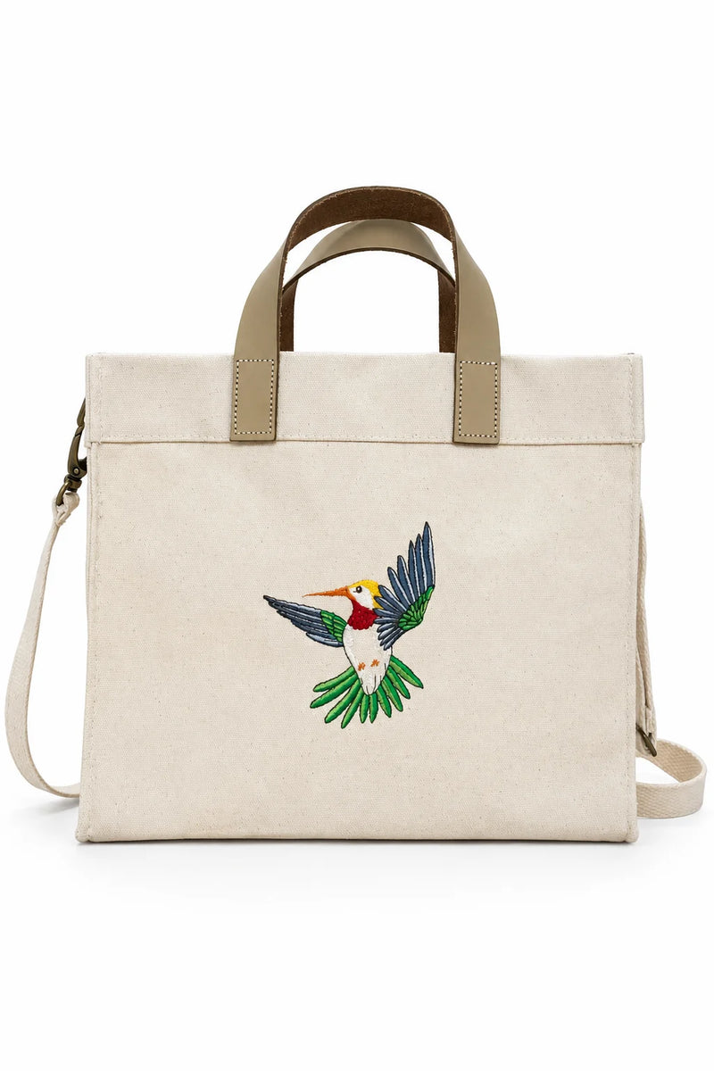 Tote Canvas Hummingbird