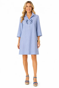 Sofia Blue Stripe