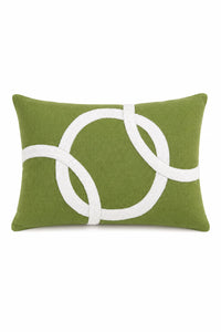 Orbit Lumbar Pillow White
