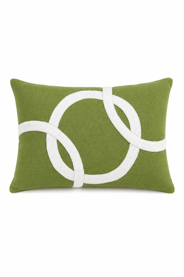Orbit Lumbar Pillow White