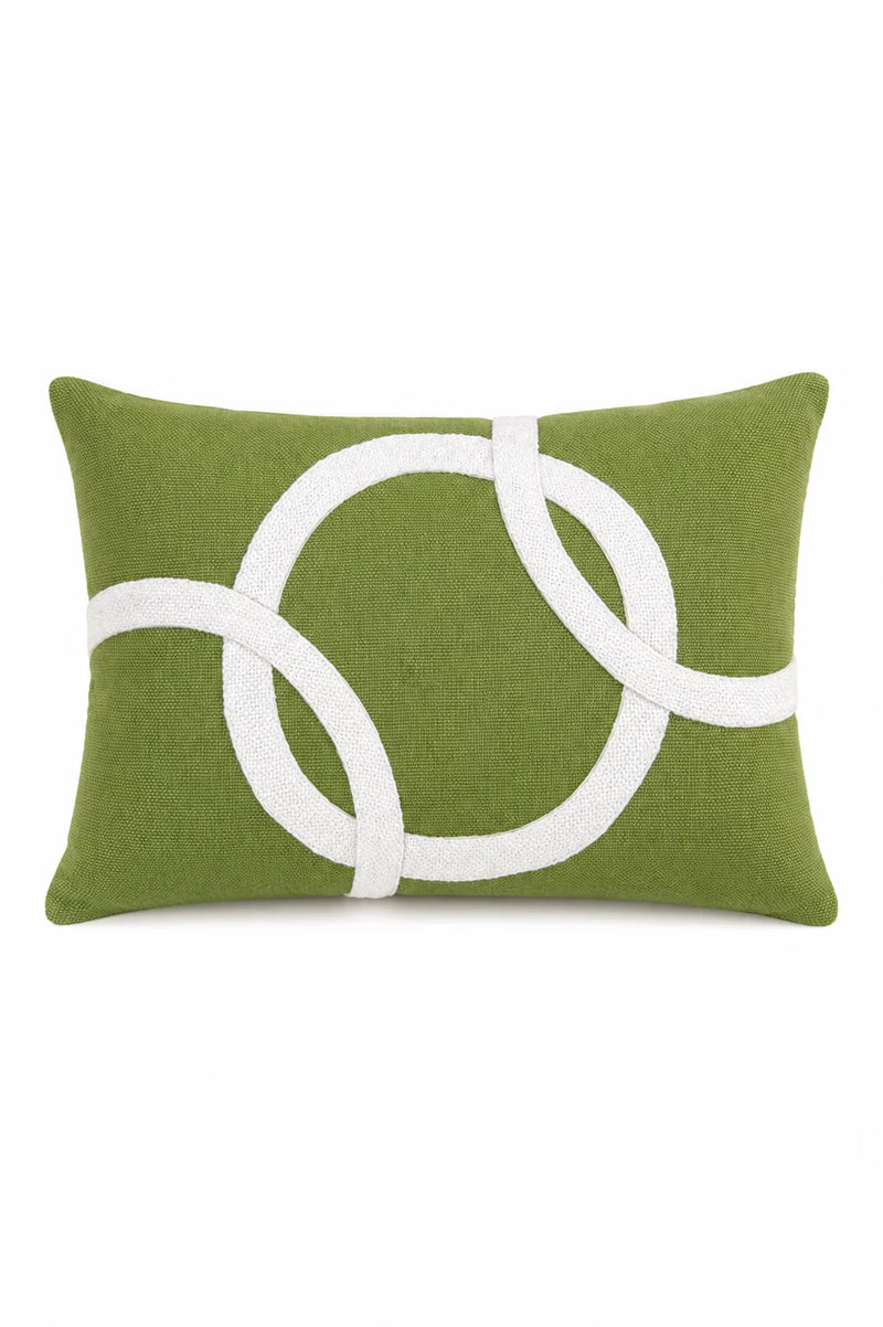 Orbit Lumbar Pillow White
