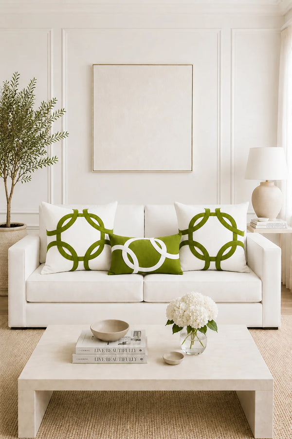 Orbit Pillow Green