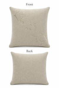 Branch Cream Pillow – Left
