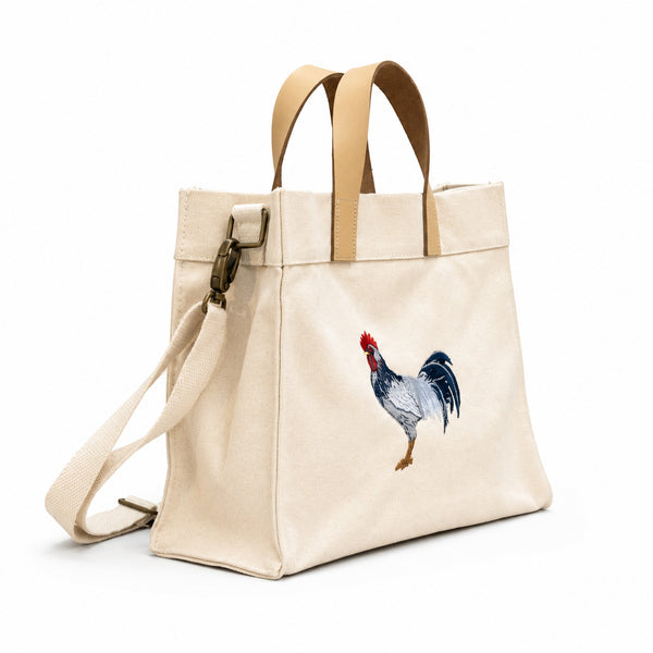 Tote Canvas Rooster